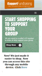 Mobile Screenshot of isupportfundraising.com